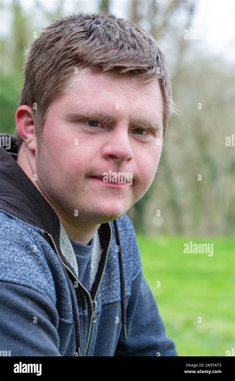 Oliver Hellowell Photographer with Down Syndrome Stock Photo - Alamy