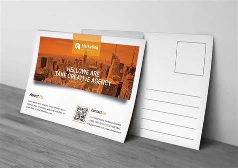 PSD Business Postcards ~ Graphic Prime | Graphic Design Templates