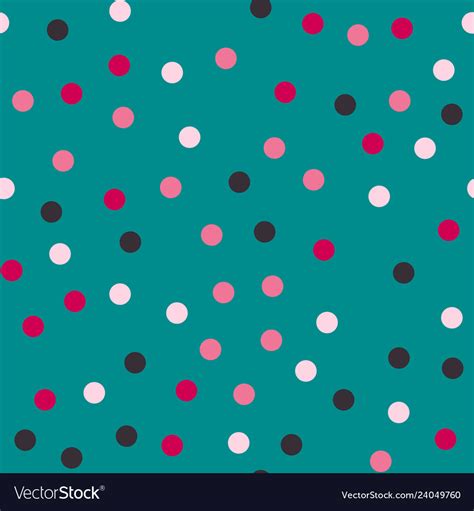 Colored circles seamless pattern Royalty Free Vector Image