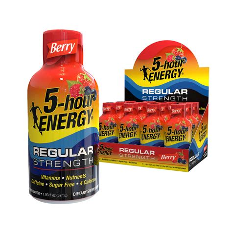 Buy 5-hour ENERGY , Regular Strength, Berry 1.93 Ounce, 12 Count Online at desertcartUAE