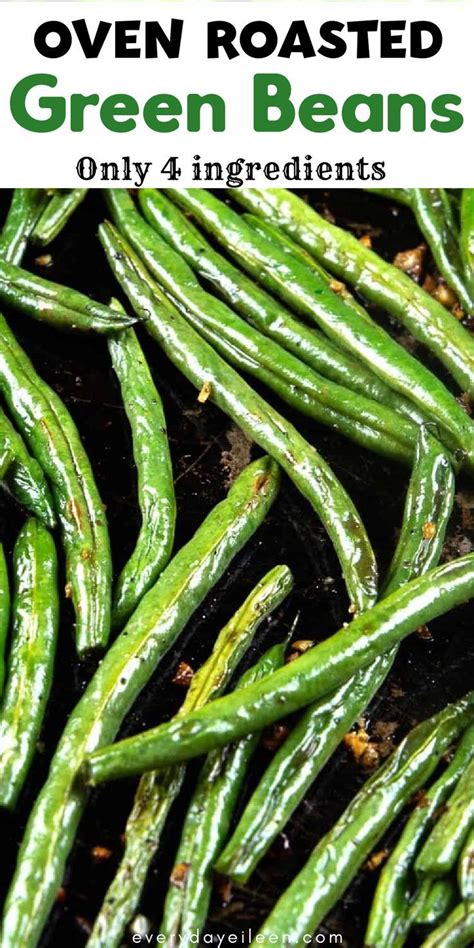 Oven roasted green beans – Artofit