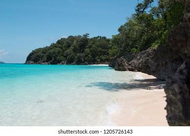 Pristine Puka Shell Beach On Boracay Stock Photo 1205726143 | Shutterstock