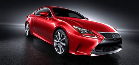 Lexus RC Coupe Getting New Red Paint Color - autoevolution