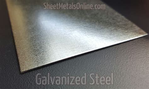 Galvanized Steel Sheet Metal 16 Gauge 0.0635 - Etsy UK