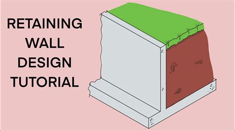 How to design a reinforced concrete retaining wall - Structural Engineering - YouTube