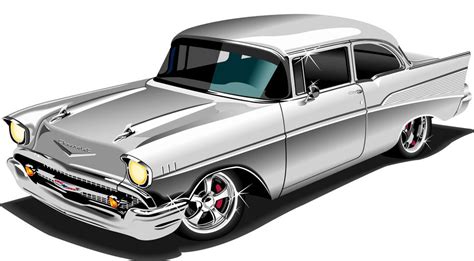 57 Chevy Vector at GetDrawings | Free download