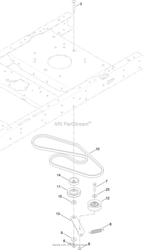 Toro Time Cutter Drive Belt Diagram