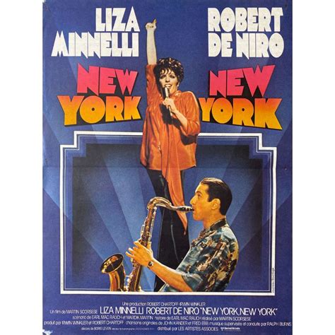 NEW YORK NEW YORK French Movie Poster - 15x21 in. - 1977