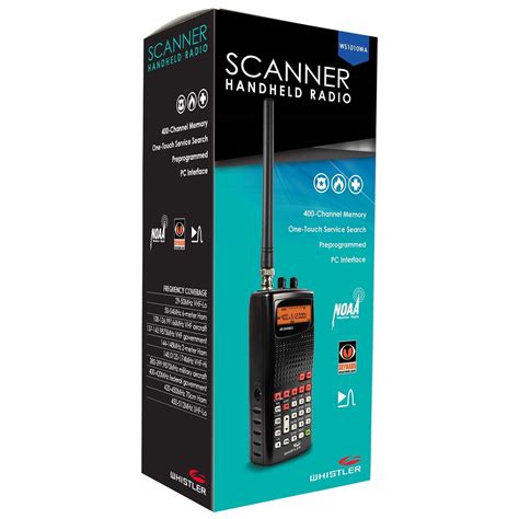 Handheld Radio Scanner w/Service Search Banks Fire Police Aircraft More ...