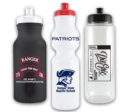 Custom Water Bottles & Imprinted Water Bottles | Personalized Drinkware ...