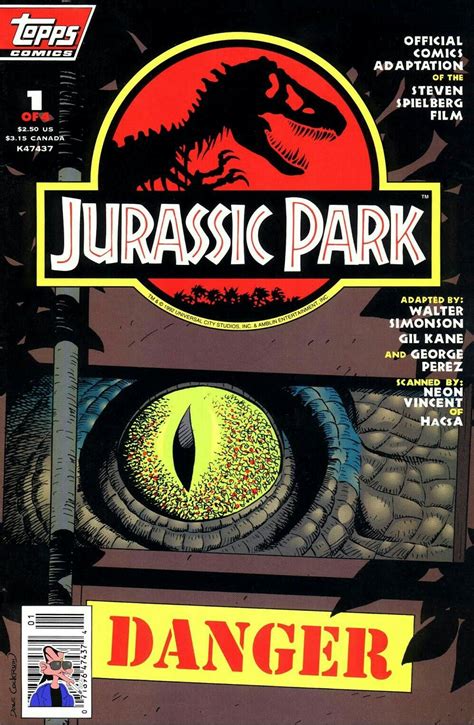 Jurassic Park (1993) #1 | Jurassic park book, Old comic books, Jurassic park