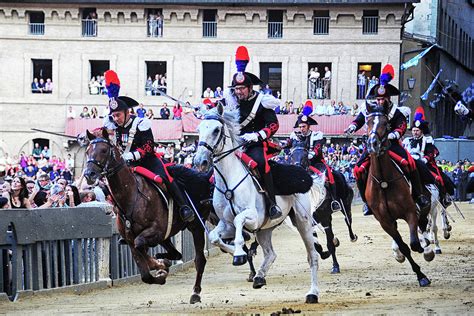 Palio Di Siena Horse Race #29 by Ronald C. Modra/sports Imagery