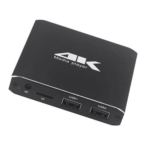 4K HD Multi Media Player 1080P USB AV HDMI Digital Video Audio Box TV ...