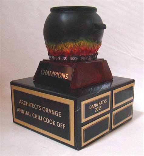 Chili Cook-Off Perpetual Trophy - Daves Trophies