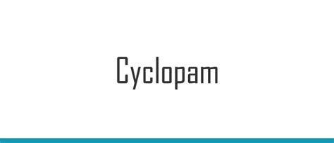 Cyclopam - Composition, Uses, Side-Effects, Substitutes