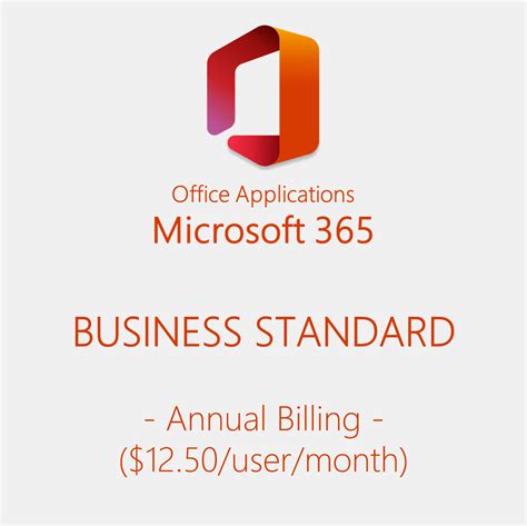 Microsoft 365 Business | Standard License $12.50/user/month