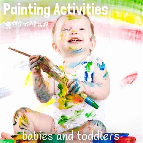 Painting Activities For Babies - Kids Craft Room