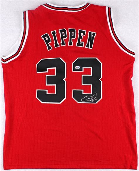 Scottie Pippen Signed Bulls Jersey (PSA Hologram) | Pristine Auction