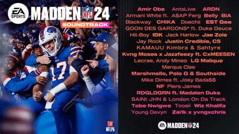 Madden NFL 24 Soundtrack Out Now Ft. Jack Harlow, Wiz Khalifa, & More - EA SPORTS