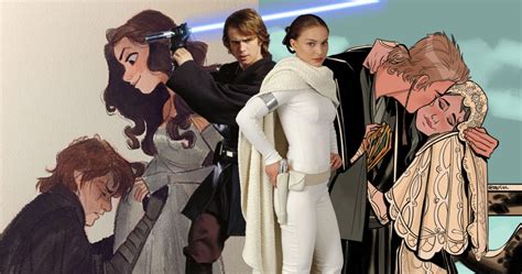 Star Wars: 10 Anakin Skywalker And Padmé Amidala Fan Art Pictures That Are Too Sweet