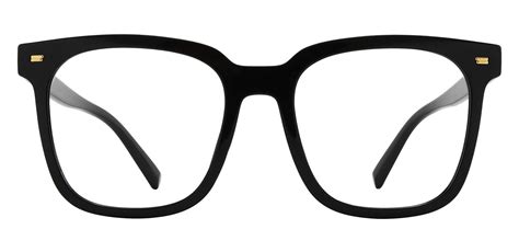 Charlie Oversized Prescription Glasses - Glossy Black | Men's Eyeglasses | Payne Glasses