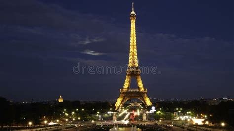 Eiffel Tower - Night View editorial photo. Image of horizontal - 28393771