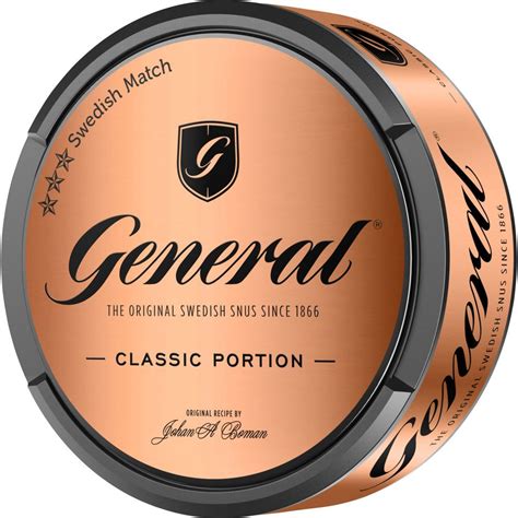 Buy General Original Portion Snus | Snus24.com