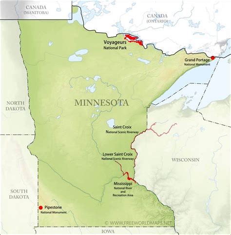 Map Of Northern Mn Lakes