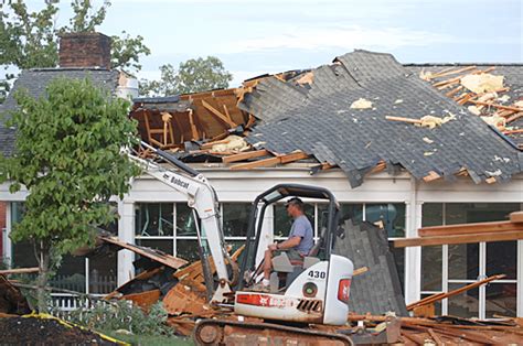 Storms damage North Greenville University buildings - Baptist Courier