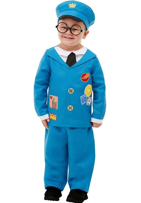 Postman Pat Costume, Blue – Mad World Fancy Dress