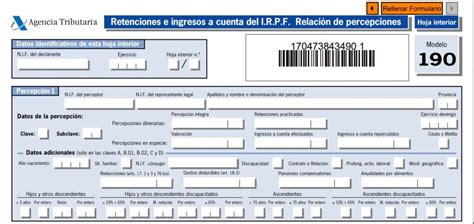 El Modelo 190: Todo lo que necesitas saber sobre el resumen anual de retenciones del IRPF - APF ...