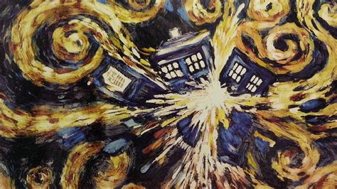 Van Gogh Exploding Tardis Wallpaper (57+ images)