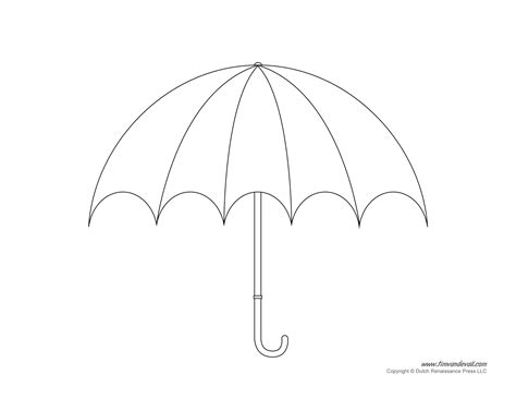 Umbrella Diagram Template - Cliparts.co