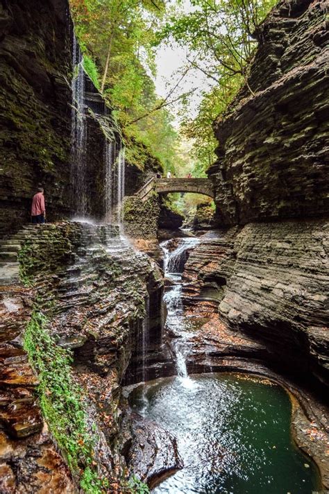 Watkins Glen State Park Hiking Map