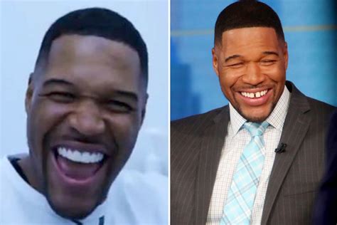 What happened to Michael Strahan's teeth? | The US Sun