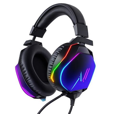 Premium AI Image | RGB Gaming Headphone