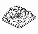 Fruit Salad Coloring Pages sketch template
