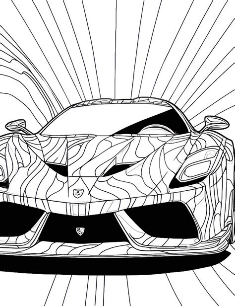 45 Car Coloring Pages For Adults And Kids - Our Mindful Life