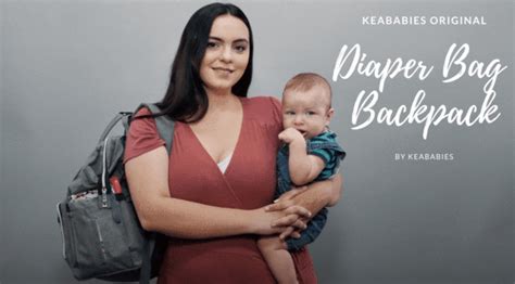 KeaBabies Diaper Bag Backpack Review - Just Simply Mom