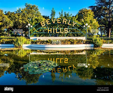 The Beverly Hills sign Stock Photo - Alamy