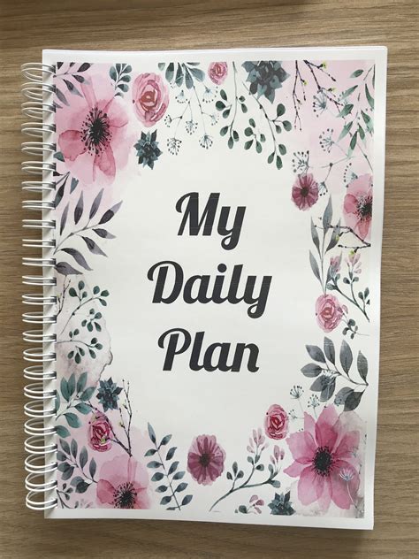 My Daily Planner Notebook