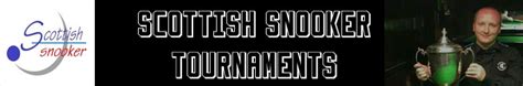 Scottish Snooker Tournament Results | Scottish Snooker