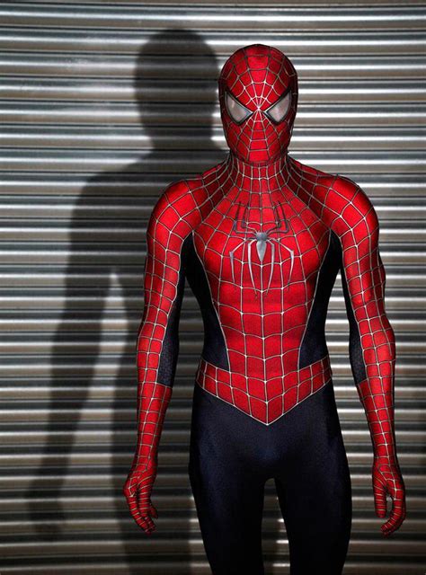 Tobey Maguire's production made costume from 2007 film (Spider-Man 3 ...