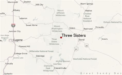 Three Sisters Mountain Information