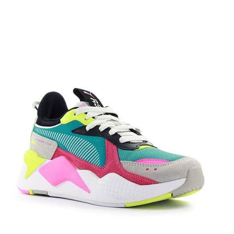 PUMA Women's 37100810 Multicolor Leather Sneakers - Lyst