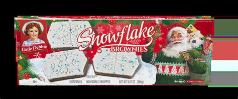 Snowflake Brownies | Little Debbie