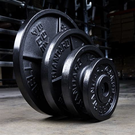 GRIND Cast Iron Weight Plates | Olympic Plates For Strength Training, Weightlifting ...