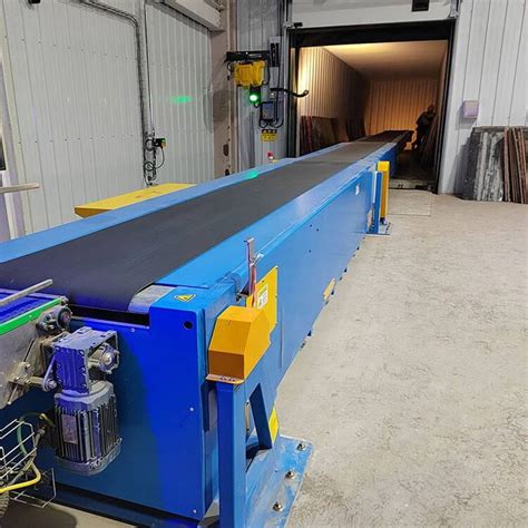 Telescopic belt conveyor equipment - Nar Automation Engineering