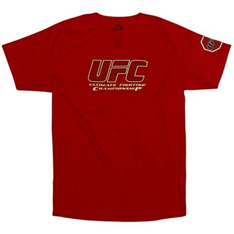 UFC Red Logo T-Shirt - FindGift.com