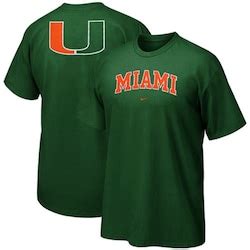 Miami Hurricanes Football T-Shirts - Unique College T-Shirts